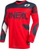 O´NEAL CROSSSHIRT ELEMENT JERSEY RACEWEAR ROT/GRAU 