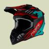 O´NEAL 2SERIES 2SRS MOTOCROSS HELM SPYDE 2.0 SCHWARZ/TEAL/ROT 