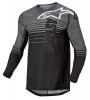 ALPINESTARS TECHSTAR GRAPHITE JERSEY SCHWARZ/GRAU 