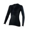 DAINESE D-CORE DRY TEE LADY FUNKTIONSSHIRT LS SCHWARZ/ANTHRAZIT M