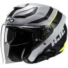 HJC F31 NABY MC3HSF MATT/GRAU/SCHWARZ/NEONGELB 