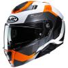 HJC i91 CARST MC7 SCHWARZ/WEISS/ORANGE L (58-59)