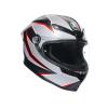 AGV K6 S E2206 MPLK FLASH MATT/SCHWARZ/GRAU/ROT 