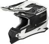 O´NEAL 2SERIES 2SRS SLAM V.23 MOTOCROSS HELM SCHWARZ/WEIß 
