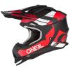 O´NEAL 2SERIES 2SRS SPYDE V.23 MOTOCROSS HELM MATT/SCHWARZ/ROT/WEIß 