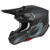 O´NEAL 5SERIES 5SRS SOLID V.23 MOTOCROSS POLYACRYLITE HELM MATT/SCHWARZ 