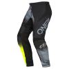 O`NEAL ELEMENT CROSSHOSE RACEWEAR V.22 SCHWARZ/GRAU/NEONGELB 