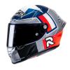 HJC RPHA 1 BEN SPIES SILVER STAR MC21 SILBER/BLAU/ROT 