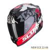 SCORPION EXO-520 EVO AIR ROK BAGOROS SCHWARZ/ROT 