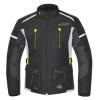 BÜSE RIDER TEXTILJACKE SCHWARZ/NEONGELB  