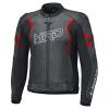 HELD STREET ROCKET 4 TOP LEDERJACKE SCHWARZ/NEONROT 