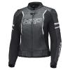 HELD STREET ROCKET 4 TOP DAMEN LEDERJACKE SCHWARZ/WEIß 
