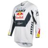 KINI RED BULL JERSEY 1.0 CROSS MOTOCROSS WEISS/BLAU 