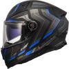 LS2 FF811 VECTOR II ALIZER MATT/SCHWARZ/BLAU 