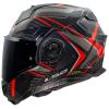 LS2 FF901 ADVANT X CARBON FUTURE II SCHWARZ/ROT 