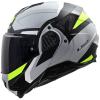 LS2 FF910 ADVANT II TRIPLE MATT/HELLGRAU/NEONGELB 
