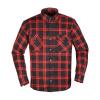 MODEKA COLDEN URBAN SHIRT SCHWARZ/ROT 
