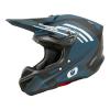 O´NEAL 5SERIES 5SRS SPIKE V.25 MOTOCROSS HELM BLAU/WEIß 