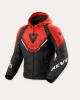 REVIT QUANTUM 3 H2O TEXTILJACKE SCHWARZ/ROT 
