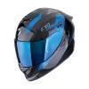 SCORPION EXO-1400 EVO II CARBON AIR PLATTED SCHWARZ/BLAU 