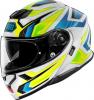 SHOEI NEOTEC 3 ANTHEM TC-3 WEISS/BLAU/NEONGELB 