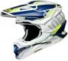 SHOEI VFX-WR ALLEGIANT TC-3 BLAU/WEIß/GELB 
