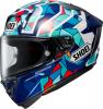 SHOEI X-SPR PRO MARQUEZ BARCELONA TC-10 BLAU/ROT/WEISS 