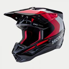 ALPINESTARS S-M5 HONDA HELMET ECE 22.06 SCHWARZ/ROT 