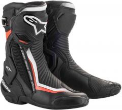 ALPINESTARS SMX PLUS V2 STIEFEL SCHWARZ/WEIß/ROT 