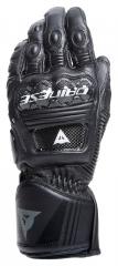 DAINESE DRUID 4 LEDERHANDSCHUHE SCHWARZ/GRAU 