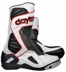 DAYTONA EVO VOLTEX NUR AUßENSCHUH WEIß/SCHWARZ/ROT 