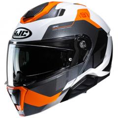 HJC i91 CARST MC7 SCHWARZ/WEISS/ORANGE 