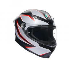 AGV K6 S E2206 MPLK FLASH MATT/SCHWARZ/GRAU/ROT 