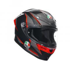 AGV K6 S E2206 MPLK SLASHCUT SCHWARZ/GRAU/ROT 