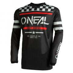 O`NEAL ELEMENT JERSEY SQUADRON V.22 SCHWARZ/GRAU 