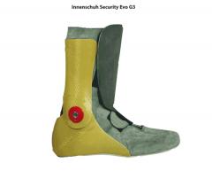 DAYTONA SECURITY EVO G3 NUR INNENSCHUH GRAU/GELB 