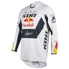 KINI RED BULL JERSEY 1.0 CROSS MOTOCROSS WEISS/BLAU 