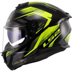 LS2 FF808 STREAM II FURY SCHWARZ/NEONGELB 