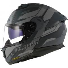 LS2 FF808 STREAM II SHADOWMATT/TITANIUM/GRAU 