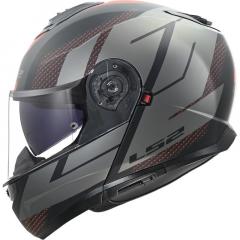 LS2 FF908 STROBE II CODE MATT/SCHWARZ/GRAU 