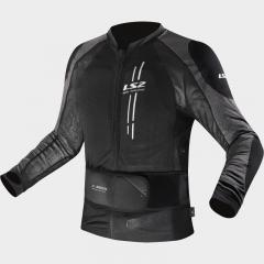 LS2 X-ARMOR HERREN PROTEKTOREN JACKE SCHWARZ/SILBER 