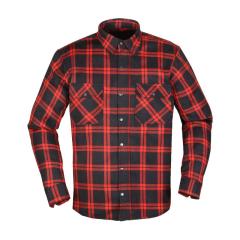 MODEKA COLDEN URBAN SHIRT SCHWARZ/ROT 
