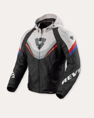 REVIT QUANTUM 3 H2O TEXTILJACKE SCHWARZ/HELLGRAU 