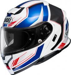 SHOEI NEOTEC 3 GRASP TC-10 WEISS/BLAU/ROT 