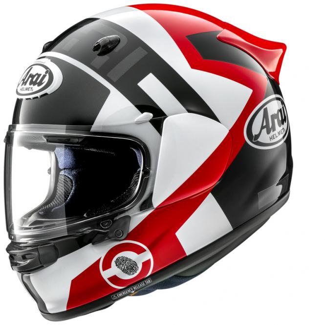 ARAI QUANTIC SPACE RED SCHWARZ/WEISS/ROT 