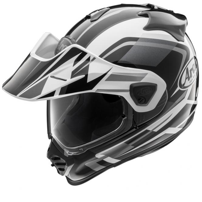 ARAI TOUR-X5 DISCOVERY WHITE SCHWARZ/WEISS 