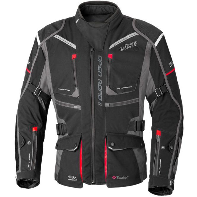 BÜSE OPEN ROAD II TEXTILJACKE SCHWARZ Unisize | 50