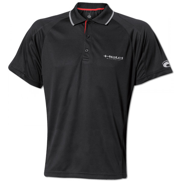 HELD FUNKTIONSWÄSCHE COOL DRY POLO SHIRT 9494 SCHWARZ 