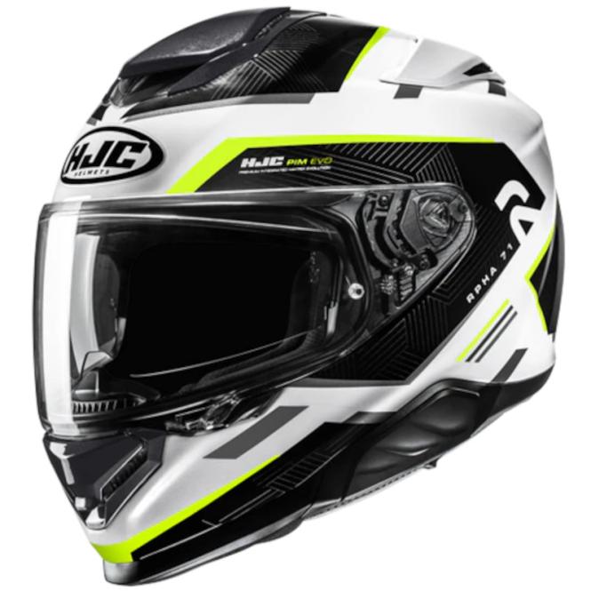 HJC RPHA 71 ELLON MC3H WEISS/SCHWARZ/NEONGELB 