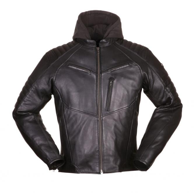 MODEKA BAD EDDIE LEDERJACKE SCHWARZ 